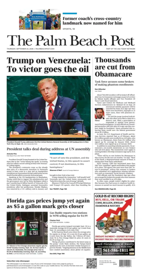 Cover of The Palm Beach Post