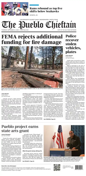 Cover of The Pueblo Chieftain