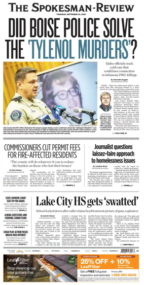 Cover of The Spokesman-Review (Spokane)