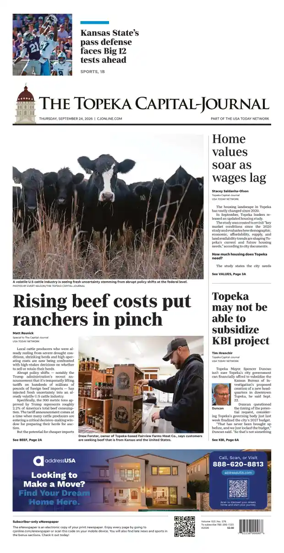 Cover of The Topeka Capital-Journal