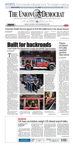 Cover of The Union Democrat