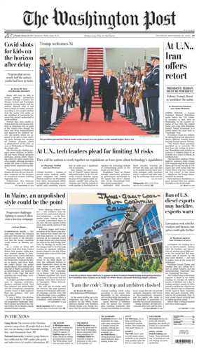 Cover of The Washington Post