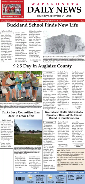 Cover of Wapakoneta Daily News