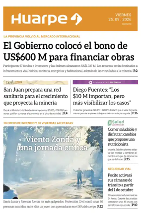 Cover of Diario Huarpe