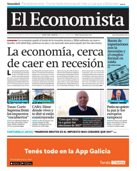 Cover of El Economista (Argentina)