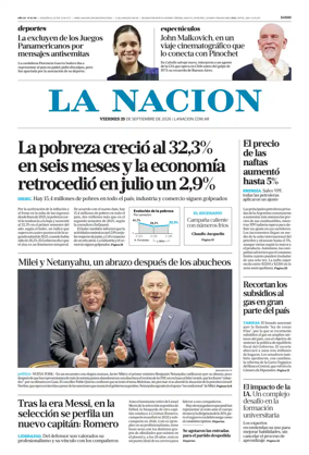 Cover of La Nacion
