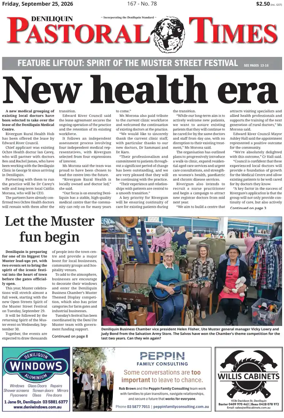 Cover of Deniliquin Pastoral Times
