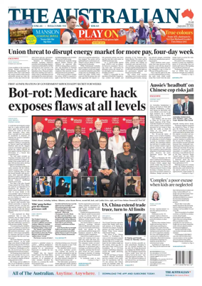 Cover of The Australian