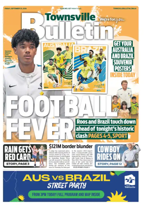 Cover of Townsville Bulletin