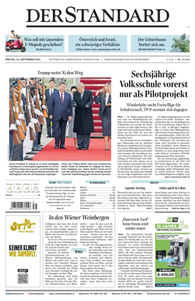 Cover of Der Standard