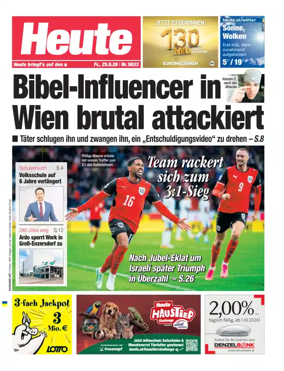 Cover of Heute - Niederosterreich Ausgabe