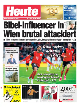 Cover of Heute - Oberosterreich Ausgabe