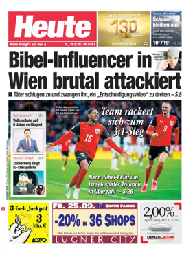 Cover of Heute - Wien Ausgabe
