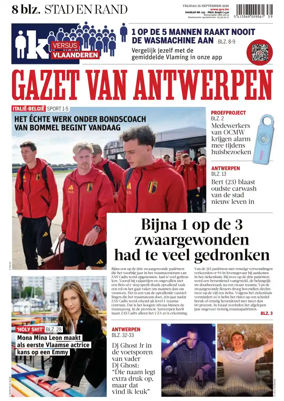 Cover of Gazet van Antwerpen Stad en Rand