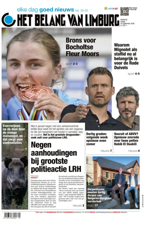 Cover of Het Belang van Limburg