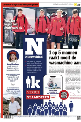 Cover of Het Nieuwsblad