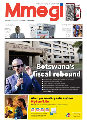 Cover of Mmegi