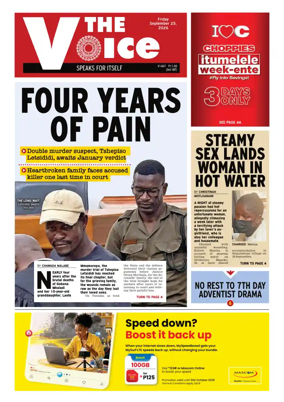 Cover of The Voice (Botswana)