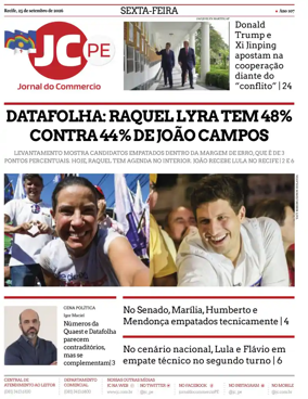 Cover of Jornal do Commercio