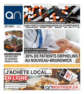 Cover of Acadie Nouvelle