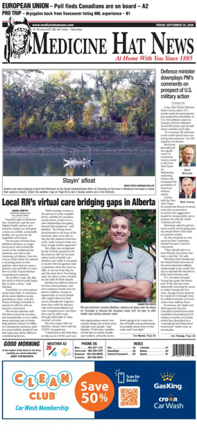 Cover of Medicine Hat News