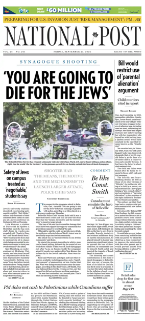 Cover of National Post - (Latest Edition)