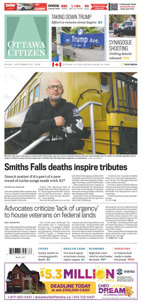 Cover of Ottawa Citizen