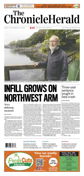 Cover of The Chronicle Herald (Metro)