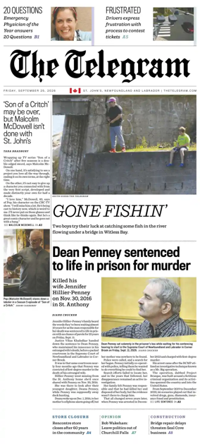 Cover of The Telegram (St. John's)
