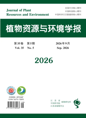 Cover of Journal of Plant Resources and Environment
