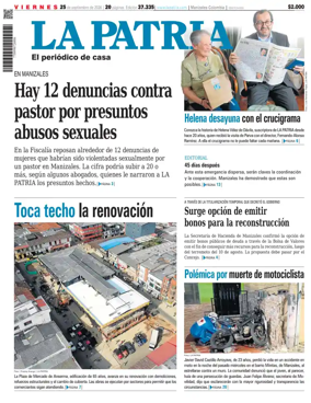 Cover of La Patria (Colombia)