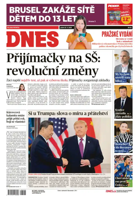 Cover of Dnes Prague Edition