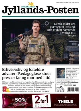 Cover of Jyllands-Posten