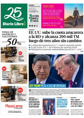 Cover of Diario Libre (Republica Dominicana)