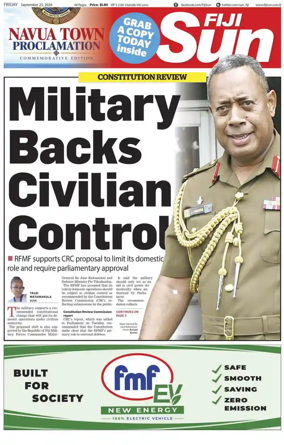 Cover of Fiji Sun