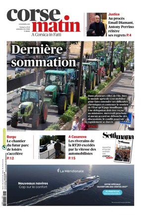 Cover of Corse Matin