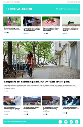 Cover of Euronews Health (English) Compiled Edition