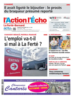 Cover of l'Action l'Echo (La Ferte-Bernard)