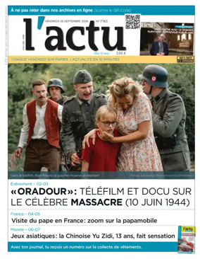 Cover of L'actu