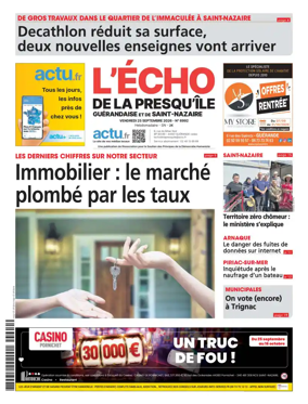 Cover of L'Echo de la Presqu'ile (SN)
