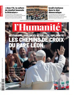 Cover of L'HUMANITE