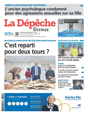 Cover of La Depeche Evreux