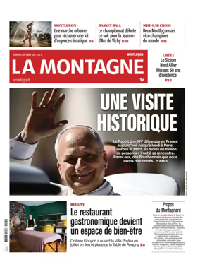Cover of La Montagne (Montlucon)