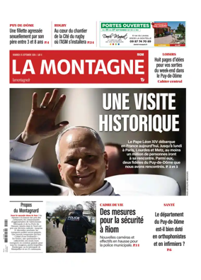 Cover of La Montagne (Riom)