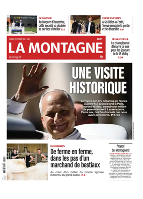 Cover of La Montagne (Vichy)