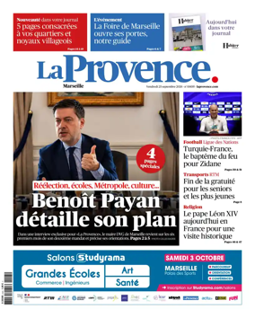 Cover of La Provence Marseille