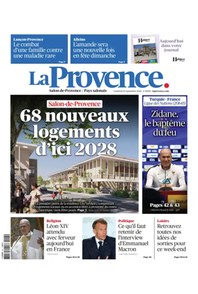 Cover of La Provence Salon-de-Provence / Pays salonais
