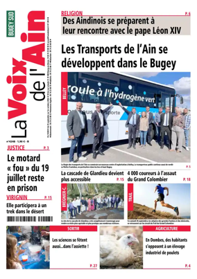 Cover of La Voix de l’Ain Belley