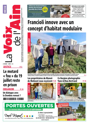 Cover of La Voix de l’Ain Bresse