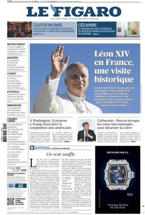 Cover of Le Figaro